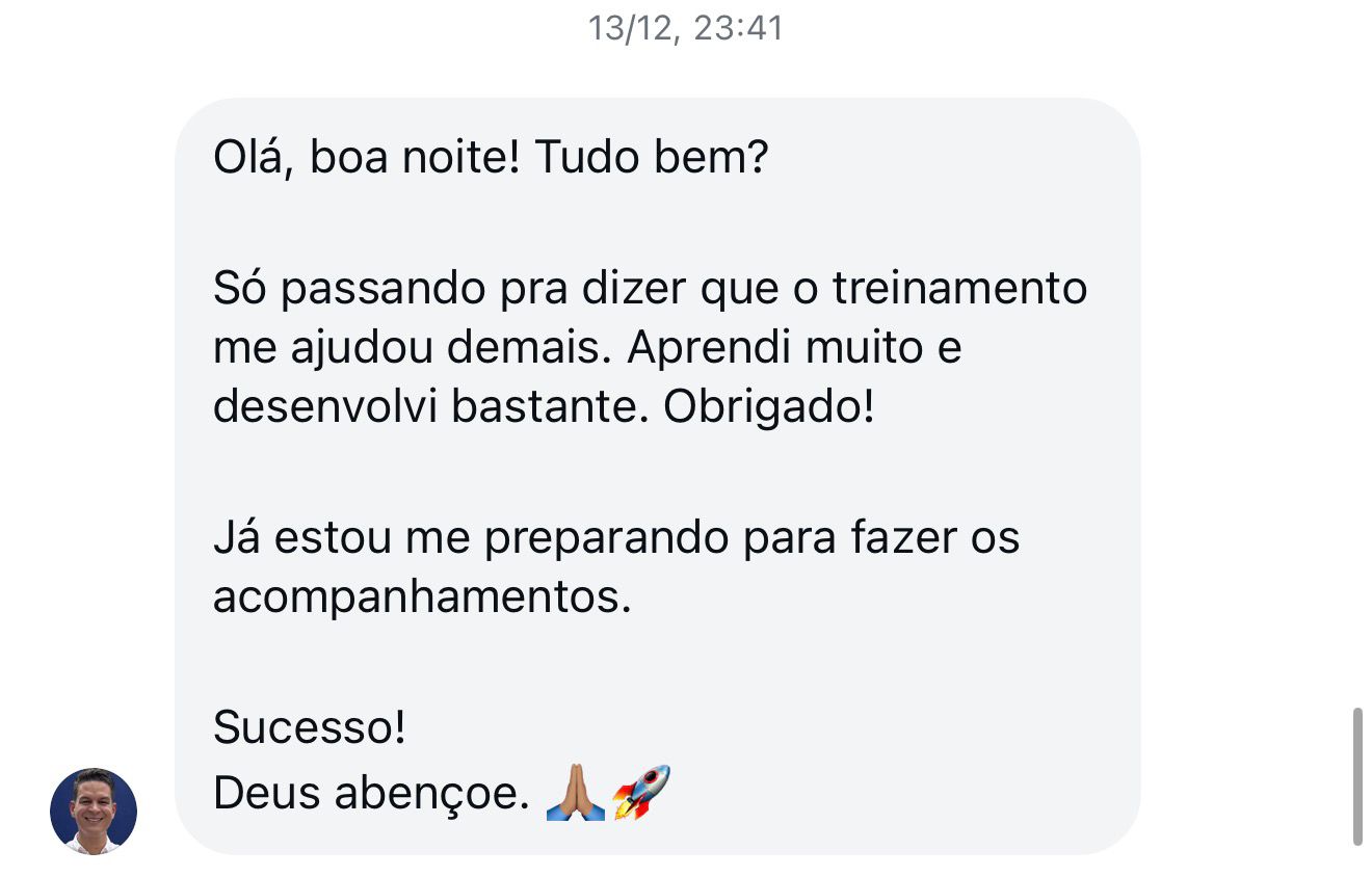 Depoimento de aluno 3